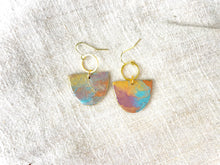 Load image into Gallery viewer, Watercolor Circle Dangle #2
