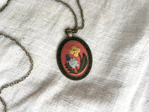 Embroidery Necklace #3