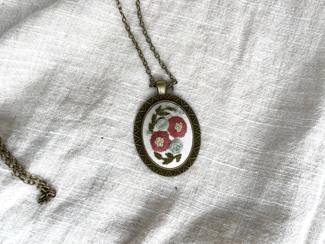 Embroidery Necklace #5
