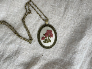 Embroidery Necklace #6
