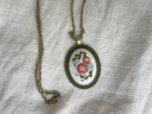 Embroidery Necklace #7
